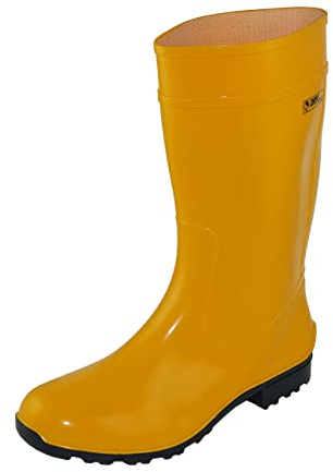Regenliebe Damen Gummistiefel de Störtregen Regenstiefel Langschaft, Farbe:gelb, Größe:37 EU