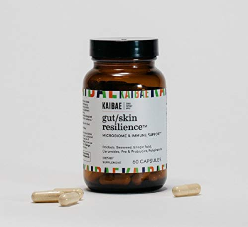 KAIBAE Gut/Skin Resilience Dietary Supplement | Provides Immune Protection and Supports Glowing Skin | Proprietary, Doctor Formulated, Clinically Researched Dietary Supplement (60 Capsules)