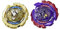 Beyblade Burst QuadDrive Berserk Balderov B7 und Cyclone Belfyre B7 Doppelpack − Battle Kreisel Multi Einheitsgröße