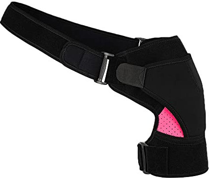 TOFBS Verstellbare Schulterbandage Neopren Schulterstütze Schulterorthese Kompression Stabilisator Atmungsaktiv Schulterschutz Einstellbar