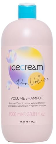 Inebrya Ice Cream Pro - Volume Shampoo Volumizzante, 1000 m