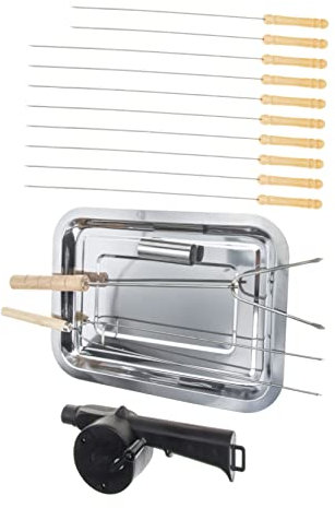 Yardwe Accesorios Parrilla Kit Herramientas Barbacoa Utensilios Portátiles para Asar