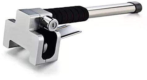 Sabot de roue robuste – Antivol rétractable pour volant de voiture pour une sécurité maximale – Convient aux voitures, camions, camionnettes, SUV