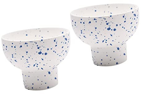 2st Keramiska Dessertfat Glasstillbehör Yoghurt Dessertskål Porslin Parfaitkoppar Keramiska Glasskoppar Keramiska Glassskålar Liten skål Keramik Barn