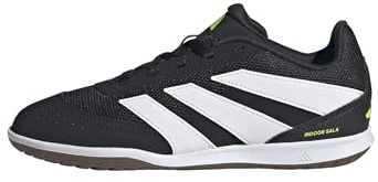 adidas Unisex – Barn PREDATOR CLUB Indoor Sala Football Boots Kids, core black/ftwr white/lucid lemon, 28 EU