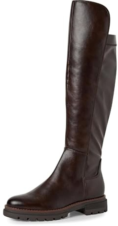 Marco Tozzi Overknee-Stiefel 2-25640-43, Stivali alla Moda Donna, Moka, 40 EU