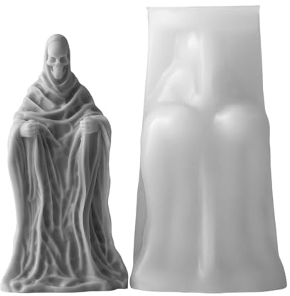 Halloweens Craft Silicone Skull Food Grade Safe Materials Soap Molding Home Decoration and Gift Making Skull