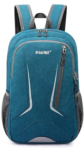 G4Free 16L Kleiner Rucksack Mini Ultraleichter Tagesrucksack Damen Wasserdichter Wanderrucksäcke Reiserucksäcke Buchrucksack für Camping Wandern Reisen Sport Klettern Radfahren