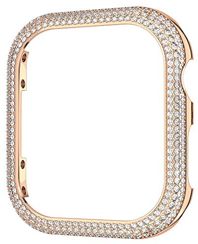 Swarovski, Sparkling Gehäuserahmen passend zur Apple Watch ®, Roségoldfarben, 44 mm, One Size