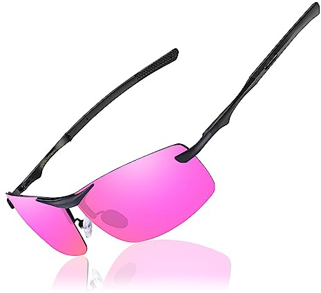 Perfectmiaoxuan Pilota Occhiali da Sole da Uomo Donna Polarizzati per Viaggio di vacanza guidare pesca trekking Cornici in metallo stile classico ultraleggeri Sunglasses Protezione UV
