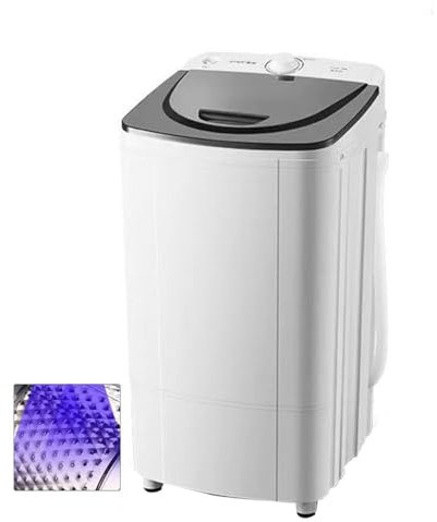 10kg Spin Dryer, Energy&Power Saving Spinner, 360° blue light, 2800 RPM Portable Clothes Dryer, Gravity Drain dryer