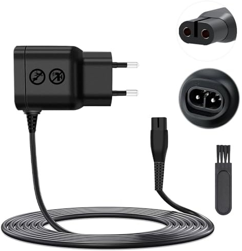 4.3V A00390 Ladekabel für Phillips Oneblade QP2520 QP2570 QP2620 MG3730 MG3720 MG5720 MG5730 BT3208 BT3206 Beard Trimmer Netzteil Kabel, Rasierer Ladegerät Kompatibel mit Phillips Norelco Shaver