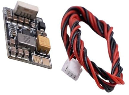 SHOOYIO Convertitori stepping down a basso rumore 5V 5A per l'integrazione dei trasmettitori video FPV e le applicazioni Modulo di potenza ad alta corrente