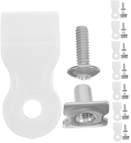 TOYANDONA Kit di Riparazione per Caschi da Football Americano Fibbie di Ricambio Resistenti e Facili da Montare per Manutenzione Sicura e Duratura
