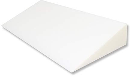 Fränkische Schlafmanufaktur Keilkissen Bettkeil Poly 14,5/1cm für Matratzen und Wasserbetten Breite 180cm
