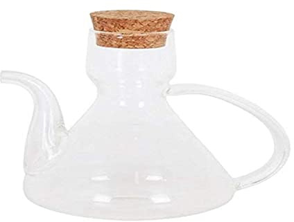 La Mediterránea S2206384 Aceitera, Bell Vidrio de Borosilicato, 275 Cc