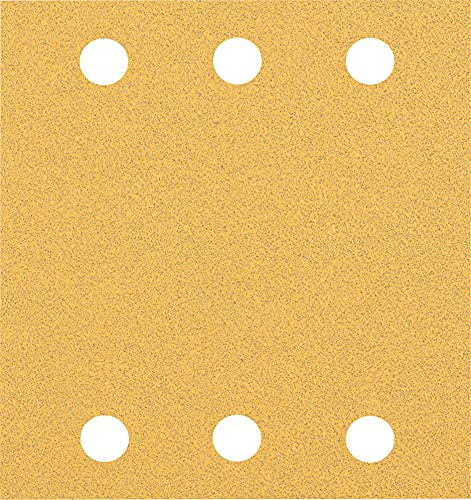 Bosch Professional 10x Expert C470 Sandpaper (115x107 mm, Kornstorlek 80, tillbehör Planslip)