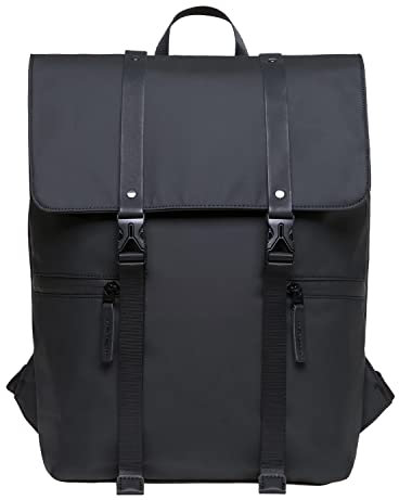 KAUKKO Laptop-Rucksack, funktionelle Outdoor-Tasche für Reisen & Camping, Studentenrucksack für Studenten, Schwarz Jnl-kf15-03, one size, Tagesrucksack
