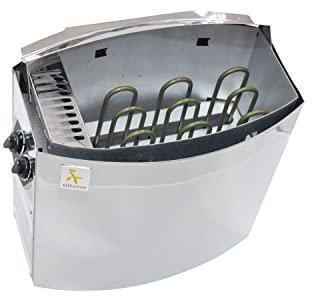 Poêle électrique pour sauna BC 6000 en acier inoxydable avec commande intégrée