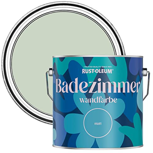 Rust-Oleum Green Water-Resistant Bathroom Wall & Ceiling Paint - Laurel Green 2.5L