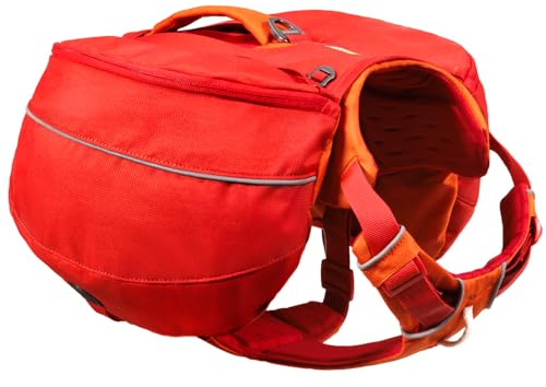 Ruffwear, Palisades Dog Backpack, Red Currant, Medium