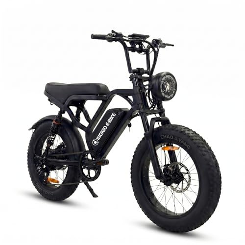 BBSHD Bicicletta elettrica Fat Tire da 20 x 4,0 pollici, batteria da 20 Ah, portata fino a 120 km, motore da 250 W, conforme all'UE, sospensione completa, cambio Shimano a 7 marce, display LCD