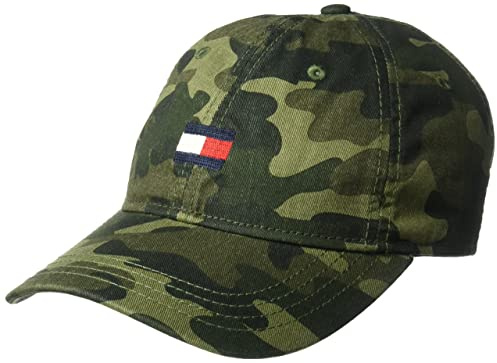 Tommy Hilfiger Men's Ardin Dad Hat, Camo, One Size