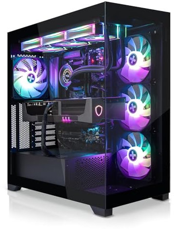 SYSTEMTREFF High-End Gaming PC Intel Core i9-13900K 24x5.8GHz | Nvidia RTX 5070 12GB DX12 | 1TB M.2 NVMe | 32GB DDR5 RAM | Windows 11 | Desktop Computer Rechner für Gamer, Zocker & Streamer