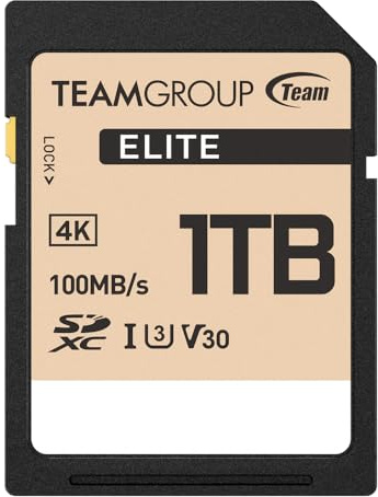Team 1Tb Elite A1 Micro Sdxc Card With Sd Adapter Uhs-I Class 3 U3 A1 App Perfor