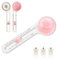 Andibro Circle Cutter for Crafts, Adjustable Circle Paper Cutter, Paper Trimmer with 3 Replaceable Blades Rotary Circle Maker Circular Cutting Scrapbooking Tool for Art DIY Crafts 3.9-12.6in (Pink)