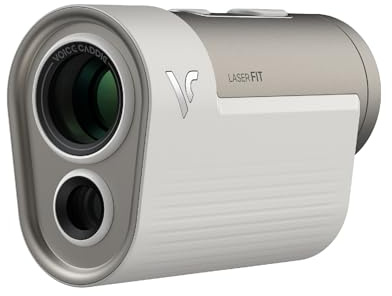Voice Caddie Fit Golf Distance Rangefinder with Slope Mode, Fast Target Lock, Accurate Distance