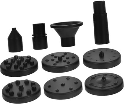 Yardenfun Kit De Fuentes Solares Para Baño De Pájaros Paquete De 3 Boquillas De Plástico Abs Para De Agua Fácil De Instalar Resistente Para Uso En Exteriores.