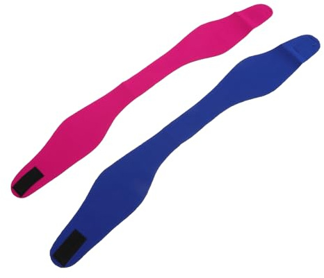 Beaupretty 2pièces Bandeau Natation Anti-éclaboussures Pour Bain Et Douche Couvre-oreilles Réglable Néoprène Protection Pour Adultes Et Garçon Fille
