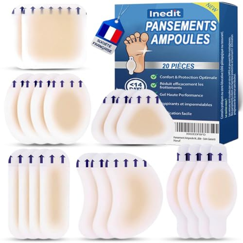 Pansement Ampoule - Soin Medical [Société Française] Gel Hydrocolloïdes