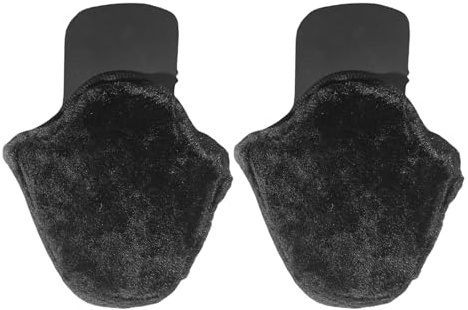 Cache-oreilles - Accessoires de casque - Protection contre le vent - Cache-oreilles pour demi-casque - Cache-oreilles coupe-vent - Couches d'oreille pour réduire le bruit du vent et protéger les