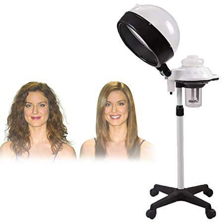 NEWFEIBIN Casco Asciugacapelli Professionale in Piedi, Casco Parrucchiere Professionale con Timer da 0 A 60 Minuti per Adatto Ai Parrucchieri di Famiglia O di Salone