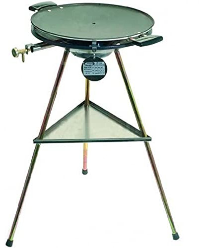 Cenedese Grill 220 BBQ Barbecue a Gas GPL con Piastra da 42 Cm di Diametro