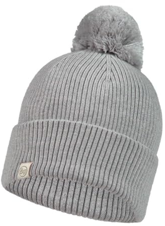 Buff Merinowolle Mütze Midweight Tim Unisex Einheitsgröße, Schwarz, 31