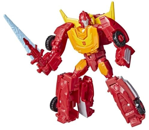 Transformers Toys Generations Legacy Core Autobot Hot Rod Action Figure - 8 and Up, Multicolor, One Size, F3012