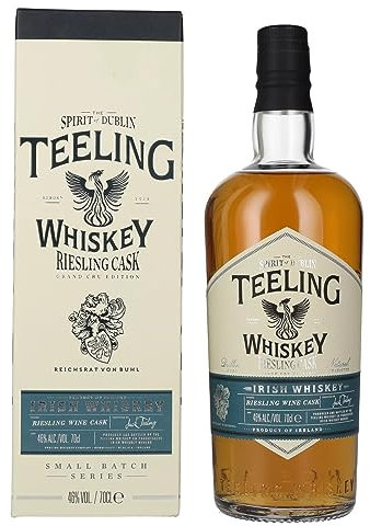 Teeling Irish Whiskey Riesling Grand Cru Cask 0,7 Liter 46% Vol.