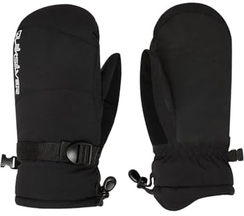 Quiksilver Mission - Manoplas técnicas de Snow - Niños - Negro.