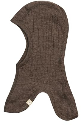Dilling Baby Schlupfmütze aus Merinowolle - Haselnussbraun 98/128