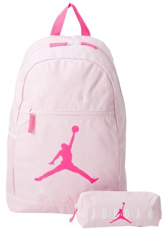 NIKE Jordan Set Backpack and Pencil Case Air Pink Code 9B0503-I0A