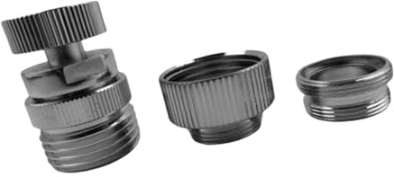 Adattatore per rubinetto da lavello a tubo da giardino, in ottone, con aeratore, per cucina e bagno, tubo da giardino con aeratore