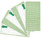 Italdos Lot de 6 chiffons de rechange pour Folletto SP600 SP600S en microfibre compatibles avec Folletto Aspira Puli Lava Vert