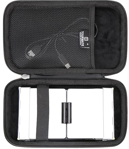 Tourmate Storage Case for iClever Bluetooth Keyboard, Hard Travel Case for Folding Keyboard, Protective Carrying Storage Bag