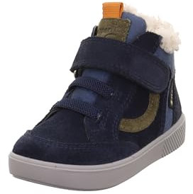 Superfit Baby Jungen SUPIES leicht gefütterte Gore-Tex Sneaker, BLAU/GRÜN 8000
