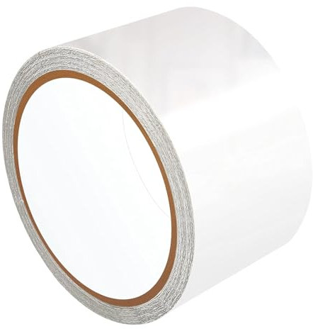 Gudalea Nastro butilico bianco, impermeabile, 5 cm x 5 m, nastro sigillante in butilico a prova di perdite, di lunga durata, nastro sigillante per riparazioni camper, patch di barche e tetti,