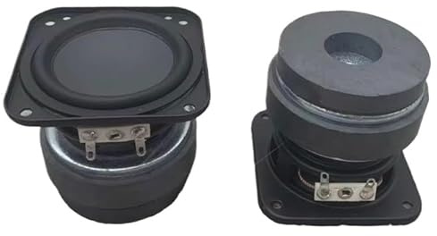2 st 2,25 tums fullregisterhögtalare med högtalarfunktion, 4 ohm, 20 W, vattentät, långslagig högtalare for JBL Bluetooth