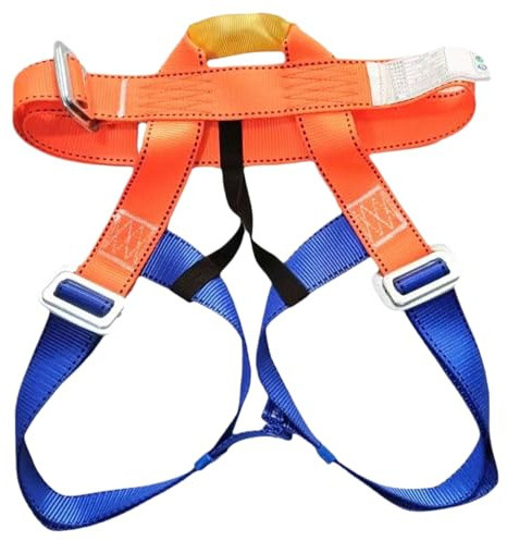 Imbracatura da arrampicata - Cintura di sicurezza per metà corpo, imbracatura da alpinismo spessa e confortevole | Attrezzatura per discesa in corda doppia per uomini Costruzione di tetti Allenamento
